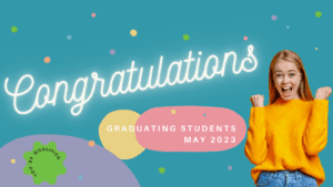 Image Congratulations Graduating students May 2023
