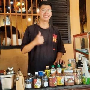 Coffee Maker in Vietnam pictured